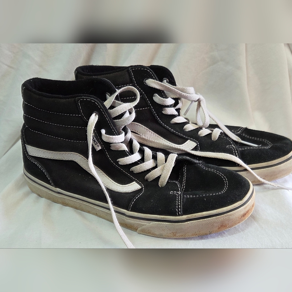 Vans Black High-Top Sneakers